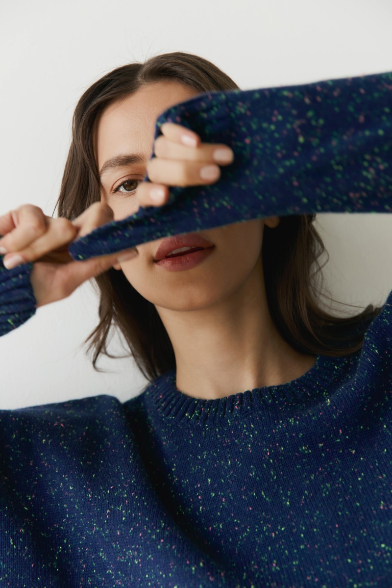 Sweter Stella Riviera - Sweter bawełniany damski kolorowy