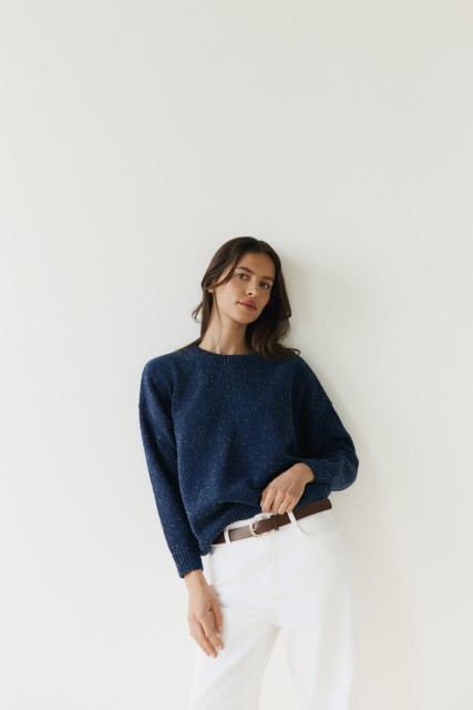 Sweter Stella Riviera - Sweter bawełniany damski kolorowy