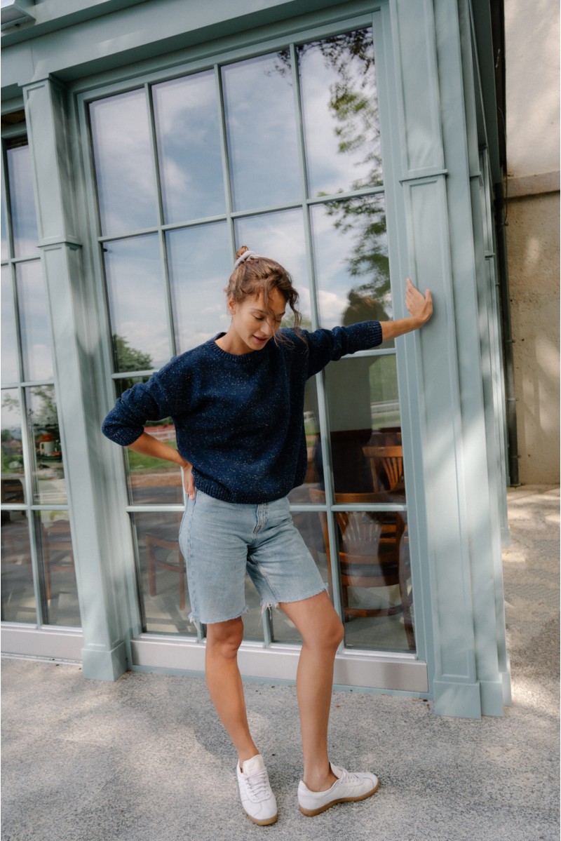 Sweter Stella Riviera - Sweter bawełniany damski kolorowy