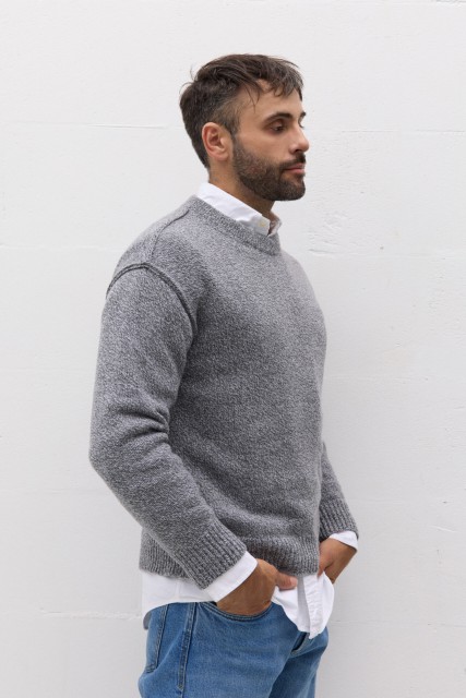 Sweter Enzo - Sweter męski wełniany