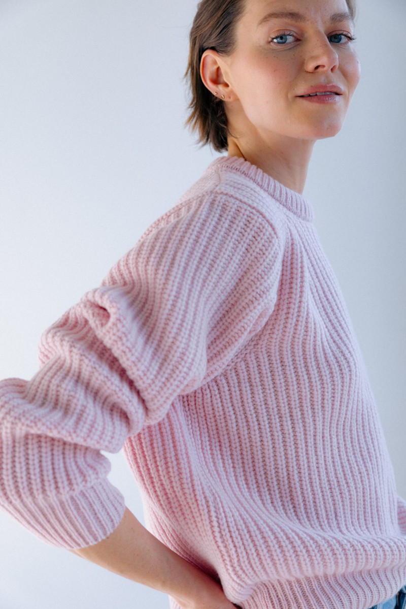 Sweter Maura - Sweter damski wełniany z kaszmirem