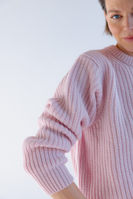 Sweter Maura - Sweter damski wełniany z kaszmirem