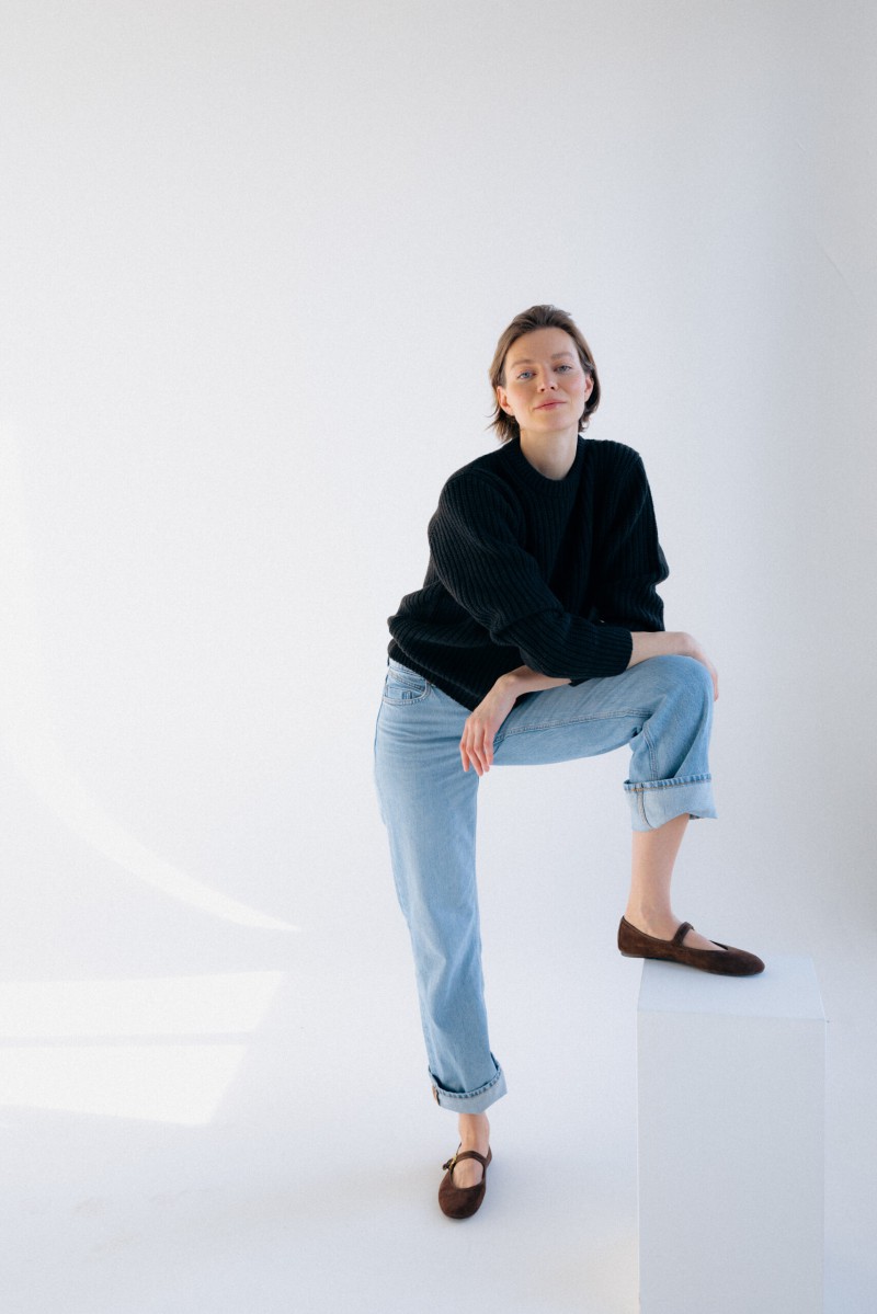 Sweter Maura - Sweter damski wełniany z kaszmirem