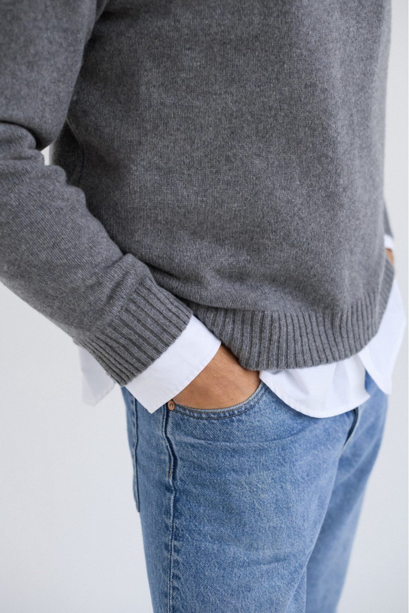 Sweter Tonio - z kaszmiru i wełny merino Sweter Tonio - z kaszmiru i wełny merino