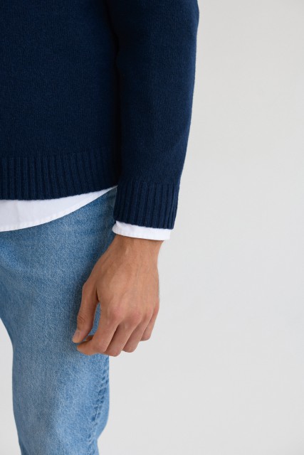 Sweter Tonio - z kaszmiru i wełny merino