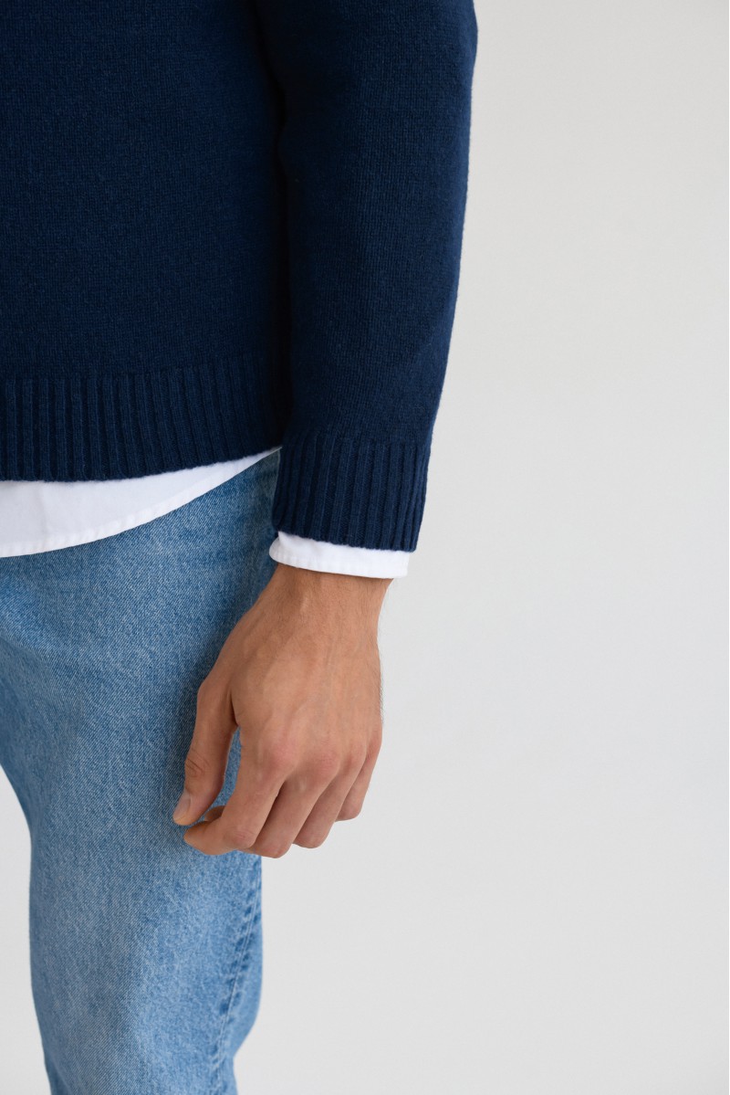 Sweter Tonio - z kaszmiru i wełny merino Sweter Tonio - z kaszmiru i wełny merino