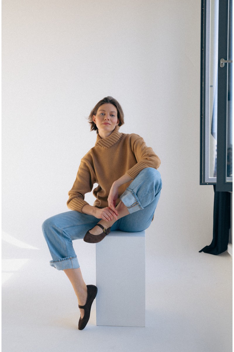 Nuvola - gruby sweter damski oversize