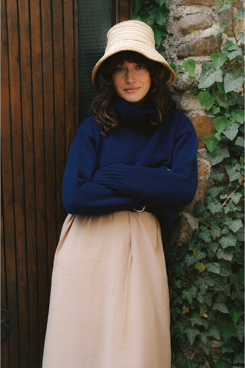 Nuvola - gruby sweter damski oversize