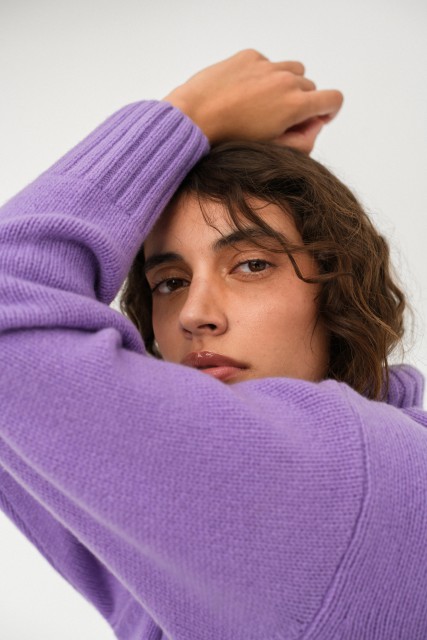 Nuvola - gruby sweter damski oversize