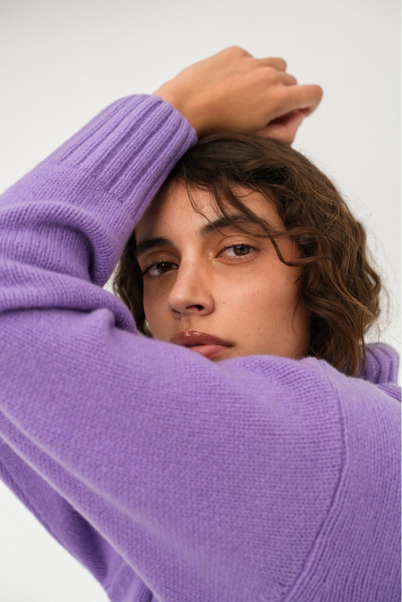 Nuvola - gruby sweter damski oversize