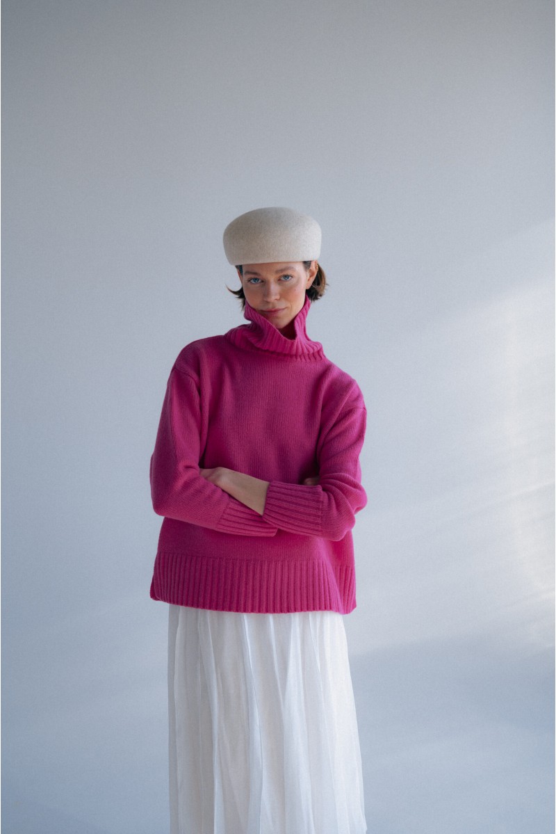 Nuvola - gruby sweter damski oversize