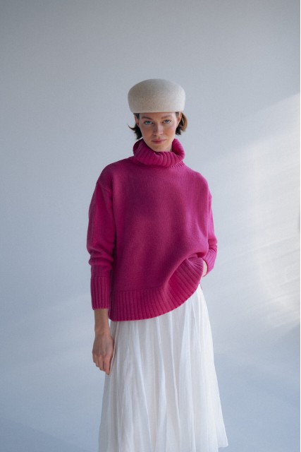 Nuvola - gruby sweter damski oversize