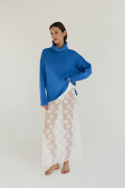 Nuvola - gruby sweter damski oversize