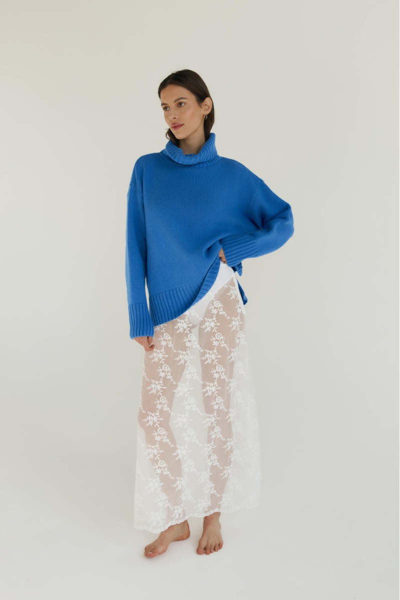 Nuvola - gruby sweter damski oversize