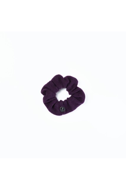 Frotka - Scrunchie z wełny merino i kaszmiru