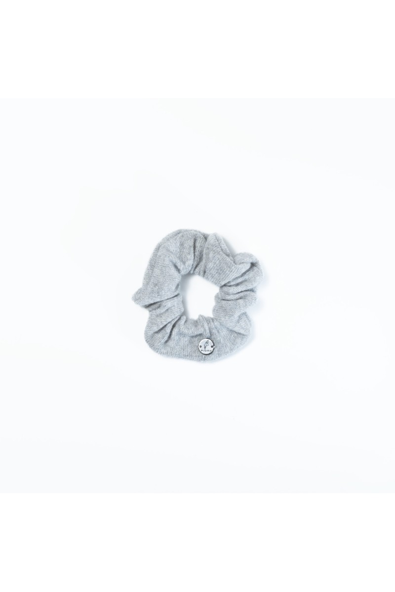 Frotka - Scrunchie z wełny merino i kaszmiru