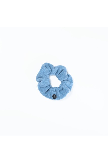 Frotka - Scrunchie z wełny merino i kaszmiru
