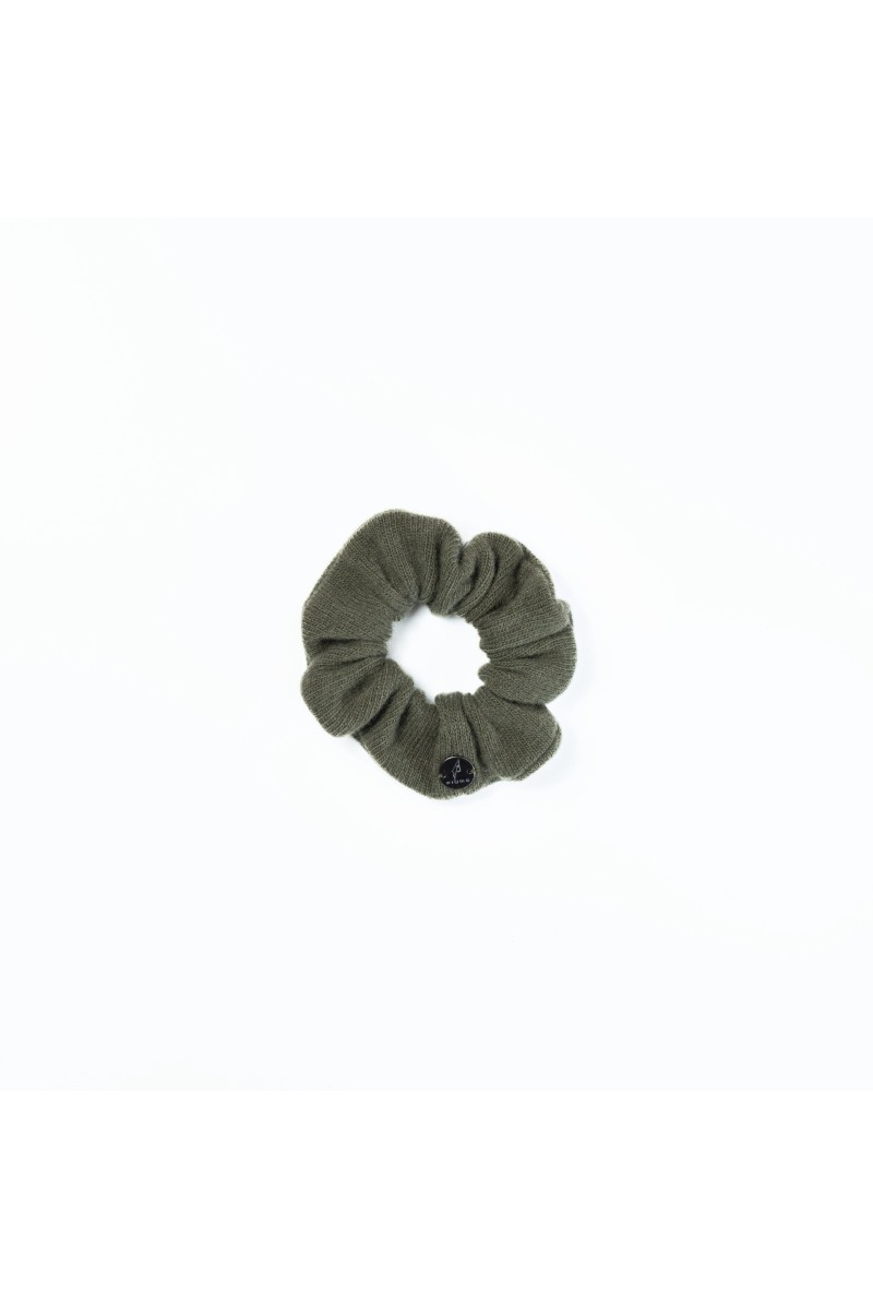 Frotka - Scrunchie z wełny merino i kaszmiru Frotka - Scrunchie z wełny merino i kaszmiru