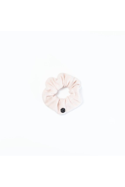 Frotka - Scrunchie z wełny merino i kaszmiru