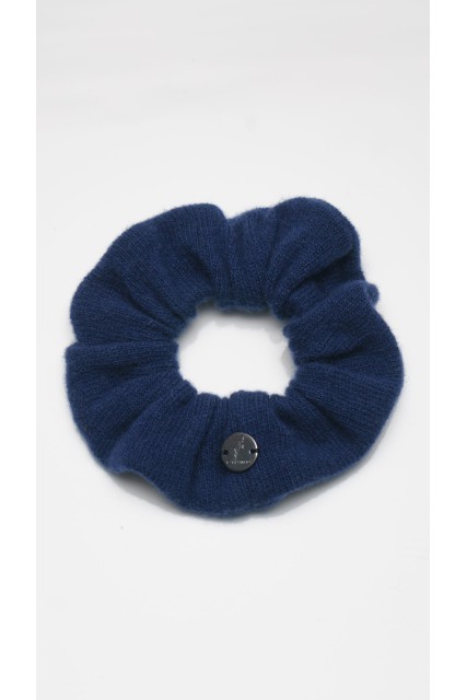 Frotka - Scrunchie z wełny merino i kaszmiru