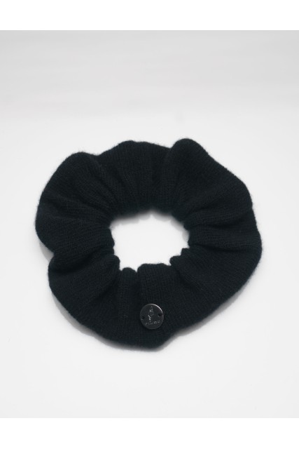 Frotka - Scrunchie z wełny merino i kaszmiru
