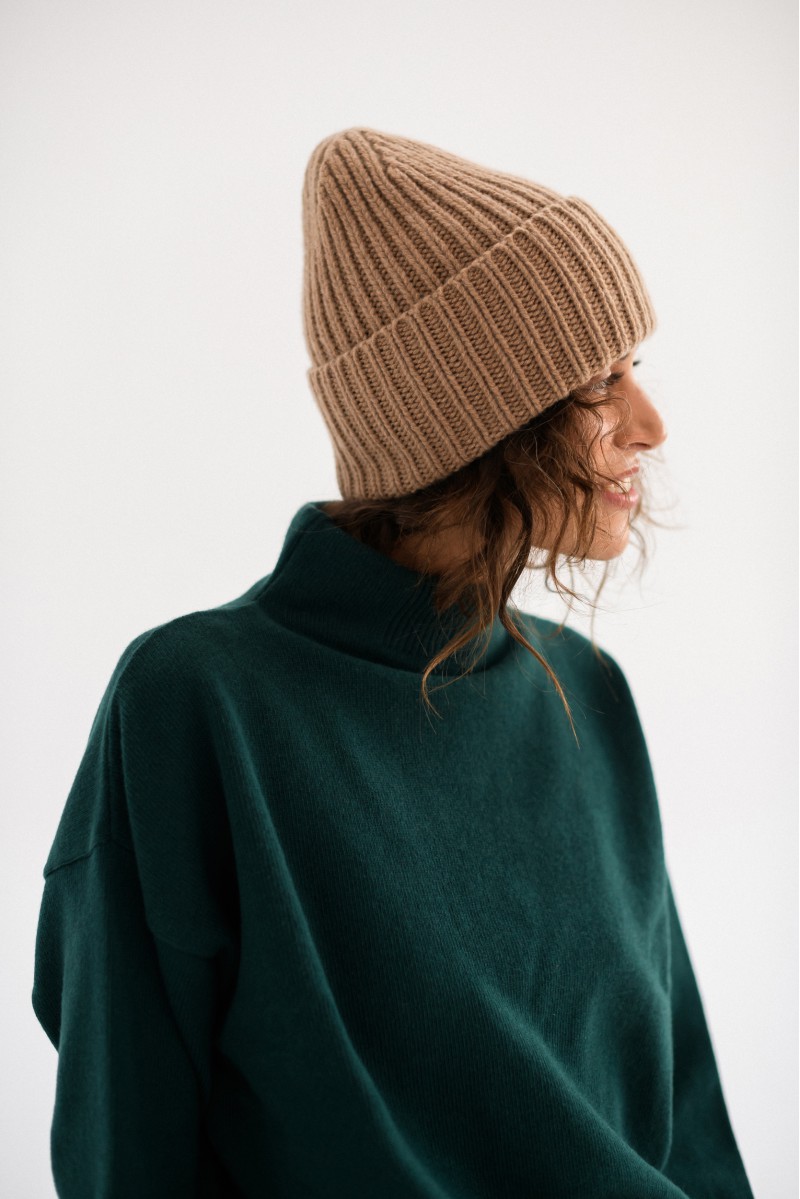 Ampio - sweter z wełny merino damski