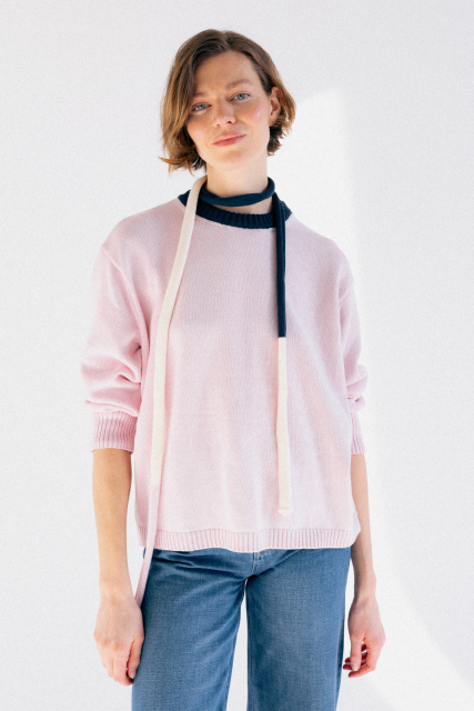 Sweter Sabrina - z kaszmiru i wełny merino