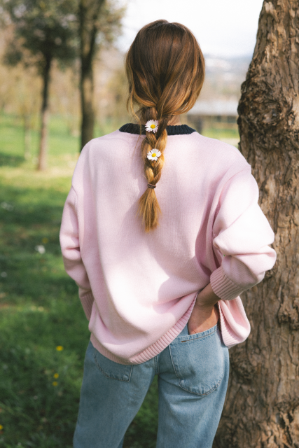 Sweter Sabrina - z kaszmiru i wełny merino