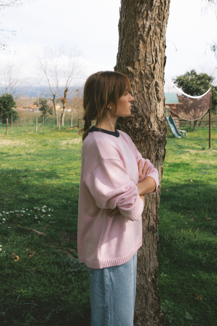 Sweter Sabrina - z kaszmiru i wełny merino