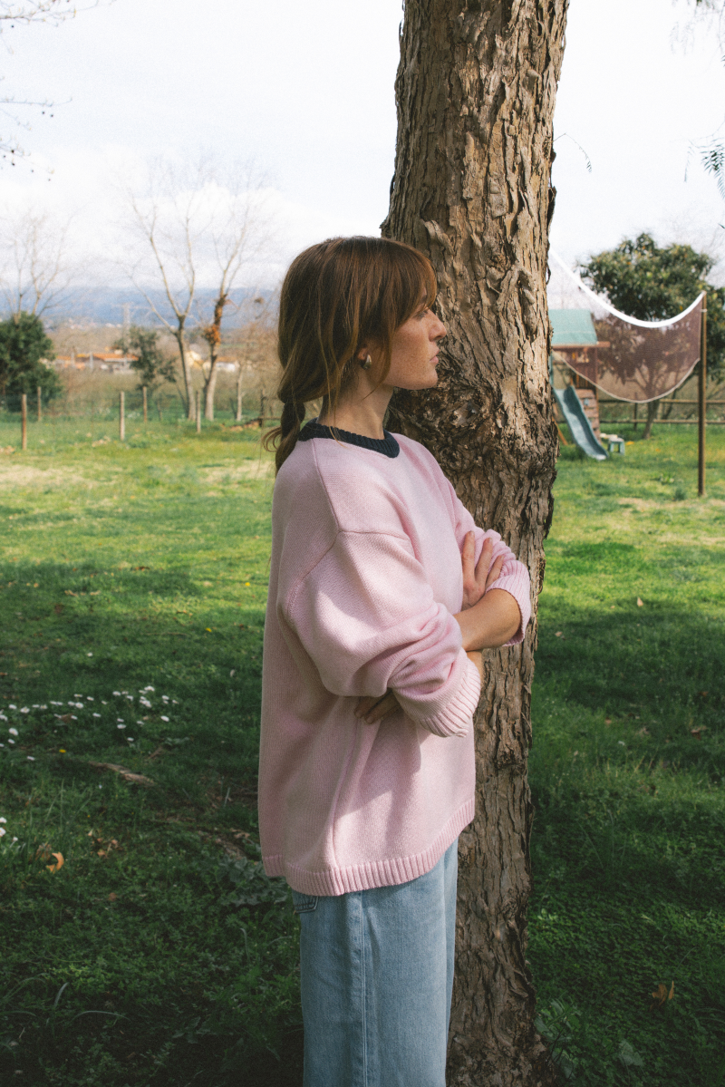 Sweter Sabrina - z kaszmiru i wełny merino Sweter Sabrina - z kaszmiru i wełny merino