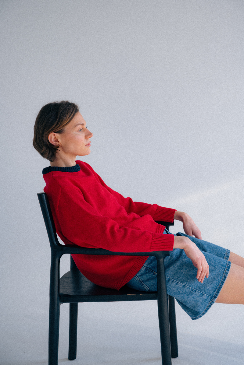 Sweter Sabrina - z kaszmiru i wełny merino Sweter Sabrina - z kaszmiru i wełny merino